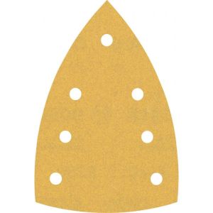 Folhas abrasivas Bosch delta madeira pintura expert c470 - 100x150 mm - 7 f