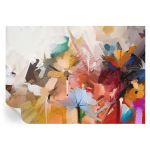 Papel parede adesivo abstrato floral 208x146 tulup