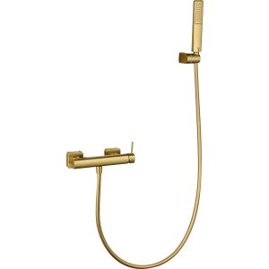 Kit de duche monocomando firenze ouro escovado [ imex® ]