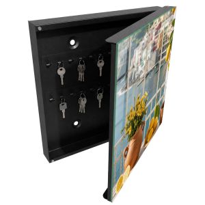Armário de chaves decorativa 30x30x5, abertura à direita tulup