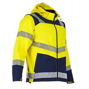 Casaco lma viseur de alta visibilidade - softshell de 3 camadas - 2227 t2