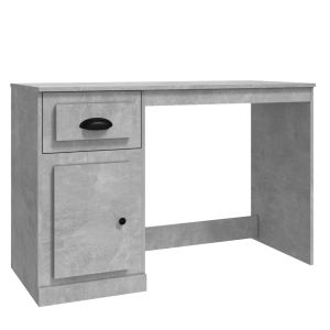 Secretária c/ gaveta 115x50x75 derivados madeira cinza cimento