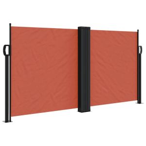 Toldo lateral retrátil 120x1000 cm terracotta