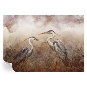 Papel de parede autocolante pássaros elegantes 208x146 tulup
