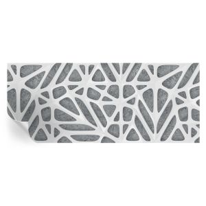 Papel de parede adesivo rede geométrica 250x104 tulup