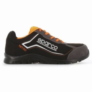 Sapato de segurança baixa s3 - s24 nitro - laranja e preto - tamanho 43 - u