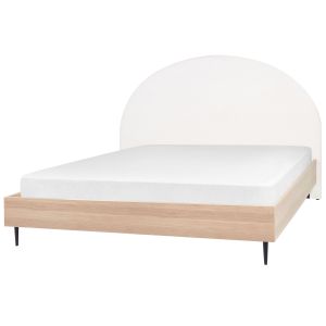 Cama tecido millay 180 x 200 cm branco creme