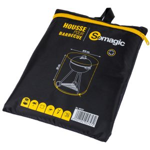Somagic - cobertura ø 70 x h 80 cm para churrasqueira redonda