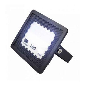 Projetor LED preto 10w 1000lm 120º ip66 10x8x2,3 cm
