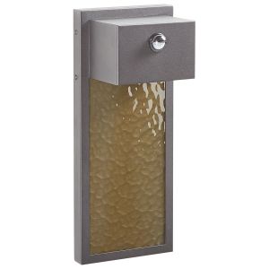Candeeiro de parede para exterior ferro cinzento carron