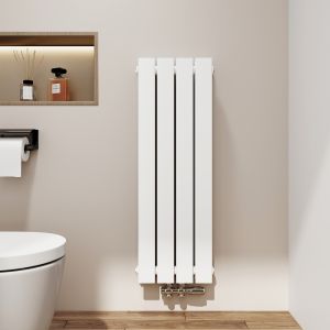 Emke radiador vertical dupla camada branco brilho, 90x30,4 cm, 446w