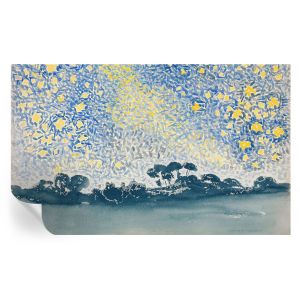 Papel de parede vinílico abstração estelar 416x254 tulup