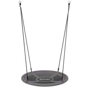 Balanço tipo ninho swayer, ajustável em altura, para interior e exterior, c