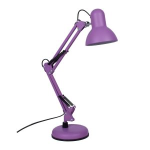 Lâmpada de mesa LED com braço articulado, lâmpada de mesa antigona design r