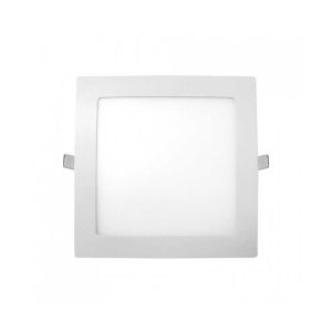 Downlight LED ultraslim quadrado recesso 9w 720lm 13x13cm branco eilen