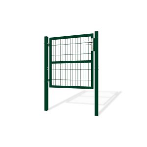 Portão de malha 1m verde razo alt.100cm