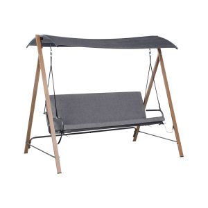 Baloiço bonagia metal cinzento