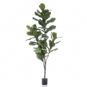 Emerald figueira folha de violino artificial 160 cm