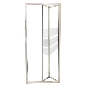 Ondee - porta missi - porta de fole - cromado - 70x185cm