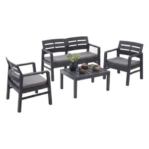 Conjunto sala de estar externa arti, resistente à água