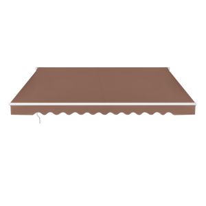 Toldo retráctil 300 x 250 cm ángulo de sombra
