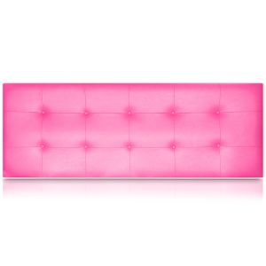 Cabeceros artemisa tapizado polipiel rosa 130x55 de sonnomattress