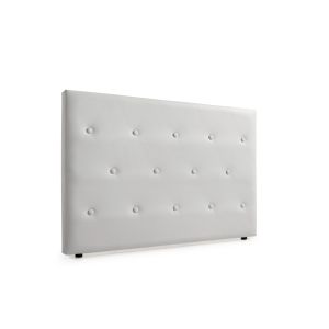 Cabeceira estofada venice pele sintética 210x115x12 cm - moonia