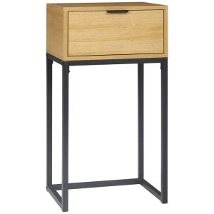 Mesa consola 40x30x76 cm color marrón Homcom, casa - mesas