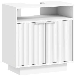 Móvel para lavatório pousar 60x33x63 cm color blanco Homcom