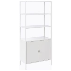 Armário de escritório kauri metal cinzento claro