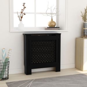 Cobertura de radiador mdf 78 cm preto