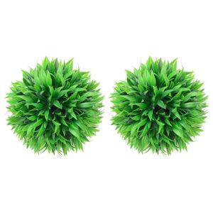 Bolas de buxos artificiais 2 pcs 30 cm ergft2920