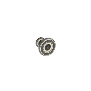 Puxador para móveis, zamac, com 25 mm de diâmetro