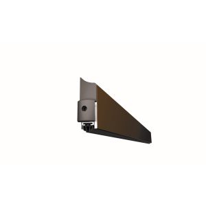 Veda porta automático sobreposta 930 mm castanho