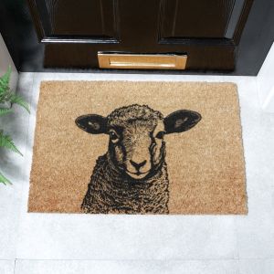Felpudo con estampado de cordero (60 x 40 cm)