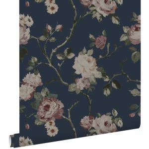 Estahome papel de parede flores vintage 53 cm x 10.05 m 139409