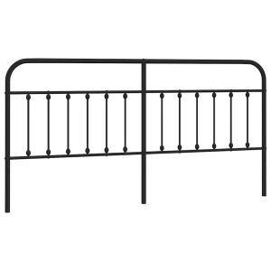 vidaXL cabecero de metal negro 193 cm