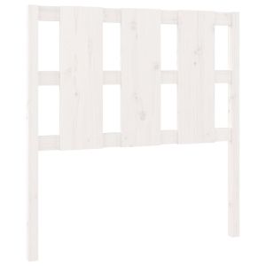 vidaXL cabecero de cama madera maciza de pino blanco 95,5x4x100 cm