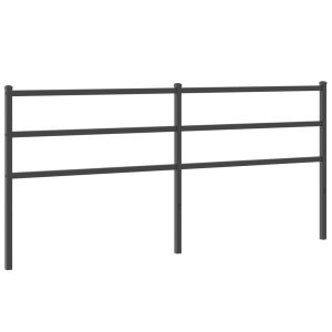 vidaXL cabecero de metal negro 193 cm