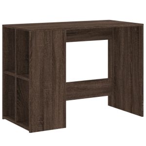 Secretária 102x50x75 cm derivados de madeira carvalho castanho