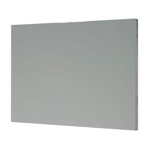 Ondee - espelho simples retangular e reversível - prateado - 90x70cm