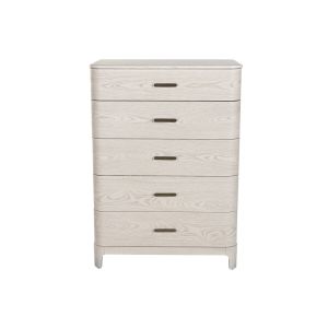 Chifonier metal mdf 80,6x48x112,5 cinza claro
