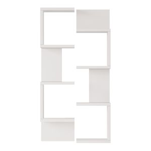 Prateleira de parede omn conjunto de 2 peças 93x24x15 cm branco [en.casa]