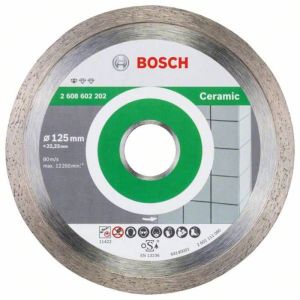 Disco de corte diamantado Bosch standard especial cerâmica 125x22,23 mm - 2