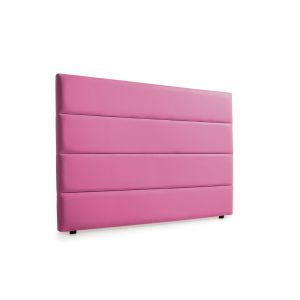 Cabeceira estofada genova pele sintética 220x120x8 cm - moonia