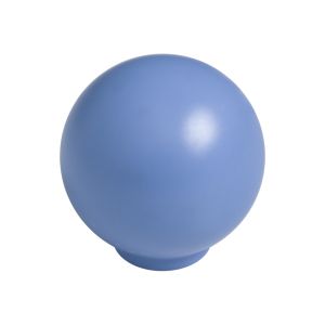 Puxador esfera abs 29mm azul matt, lote com 50
