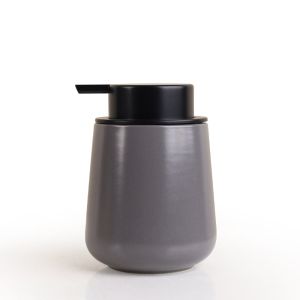 Bosilunlife doseador de sabão líquido grande em cerâmica reciclada eco-clay