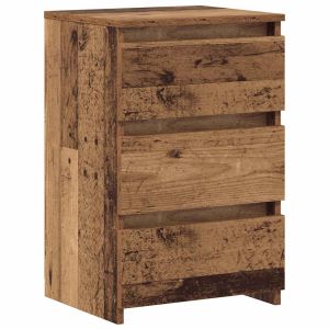 Casa lúmina - set  de 2 mesita de noche madera madeira  40 x 35 x 62,5 cm