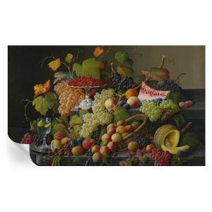 Papel de parede vinílico composição da fruta 416x254 tulup
