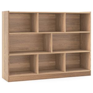 Biblioteca infantil - helloshop26 - 3 níveis - 122 x 32 x 93 cm - madeira m